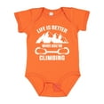 thumbnail image 1 of Inktastic Rock Climbing Mountains Boys or Girls Baby Bodysuit, 1 of 5