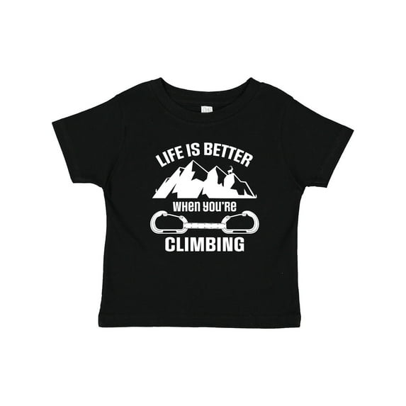 Inktastic Rock Climbing Mountains Boys or Girls Baby T-Shirt