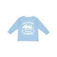 thumbnail image 1 of Inktastic Rock Climbing Mountains Boys or Girls Long Sleeve Toddler T-Shirt, 1 of 5