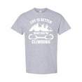 thumbnail image 1 of Inktastic Rock Climbing Mountains T-Shirt, 1 of 5