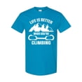 thumbnail image 1 of Inktastic Rock Climbing Mountains T-Shirt, 1 of 5