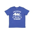 thumbnail image 1 of Inktastic Rock Climbing Mountains Youth T-Shirt, 1 of 5