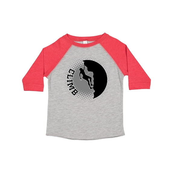Inktastic Rock Climbing Silhouette Boys or Girls Toddler T-Shirt