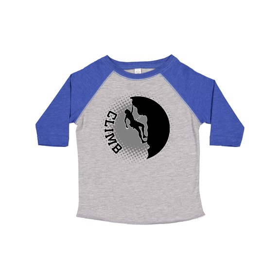 Inktastic Rock Climbing Silhouette Boys or Girls Toddler T-Shirt