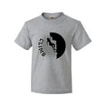 thumbnail image 1 of Inktastic Rock Climbing Silhouette Youth T-Shirt, 1 of 5
