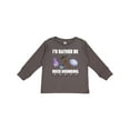 thumbnail image 1 of Inktastic Rock Hounding Rock Collector Boys or Girls Long Sleeve Toddler T-Shirt, 1 of 5