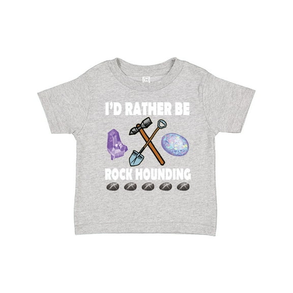 Inktastic Rock Hounding Rock Collector Boys or Girls Toddler T-Shirt