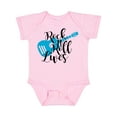 thumbnail image 1 of Inktastic Rock and Roll Lives with Blue Guitar Boys or Girls Baby Bodysuit, 1 of 5