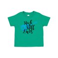 thumbnail image 1 of Inktastic Rock and Roll Lives with Blue Guitar Boys or Girls Baby T-Shirt, 1 of 5
