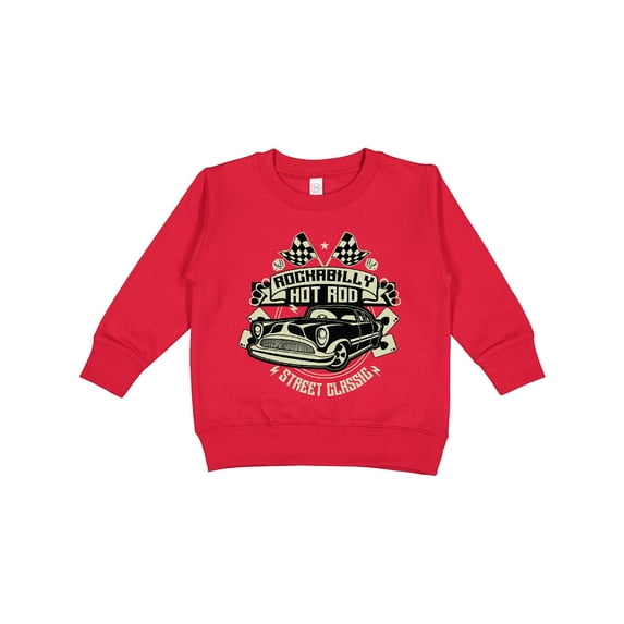 Inktastic Rockabilly Hotrod Toddler Sweatshirt