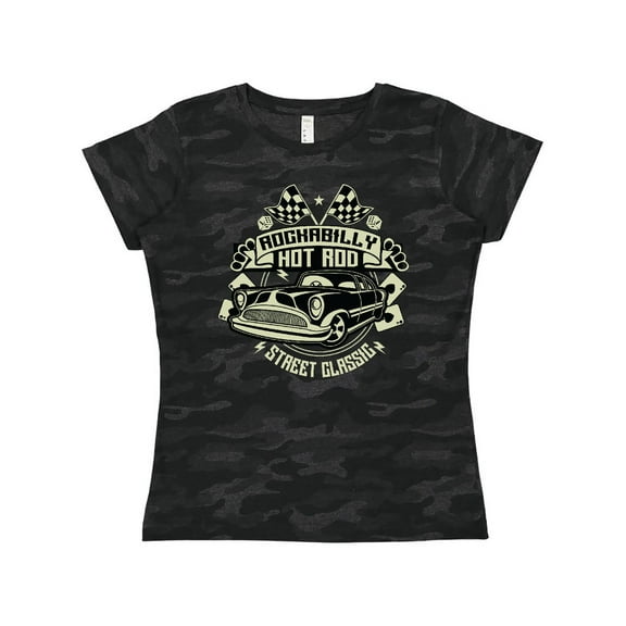 Inktastic Rockabilly Hotrod Women's T-Shirt