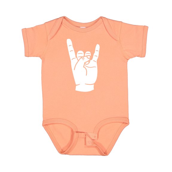 Inktastic Rocker Horns Boys or Girls Baby Bodysuit