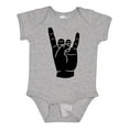 thumbnail image 1 of Inktastic Rocker Horns Boys or Girls Baby Bodysuit, 1 of 5