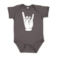 thumbnail image 1 of Inktastic Rocker Horns Boys or Girls Baby Bodysuit, 1 of 5