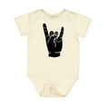 thumbnail image 1 of Inktastic Rocker Horns Boys or Girls Baby Bodysuit, 1 of 5