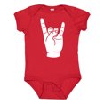 thumbnail image 1 of Inktastic Rocker Horns Boys or Girls Baby Bodysuit, 1 of 5