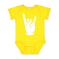 thumbnail image 1 of Inktastic Rocker Horns Boys or Girls Baby Bodysuit, 1 of 5