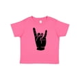 thumbnail image 1 of Inktastic Rocker Horns Boys or Girls Baby T-Shirt, 1 of 5