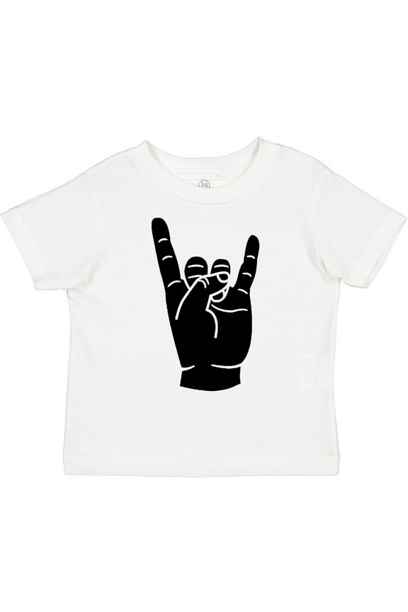 Rocker Horns Boys or Girls Toddler T-Shirt