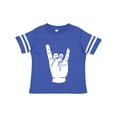 thumbnail image 1 of Inktastic Rocker Horns Boys or Girls Toddler T-Shirt, 1 of 5