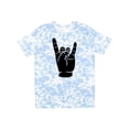 thumbnail image 1 of Inktastic Rocker Horns T-Shirt, 1 of 5