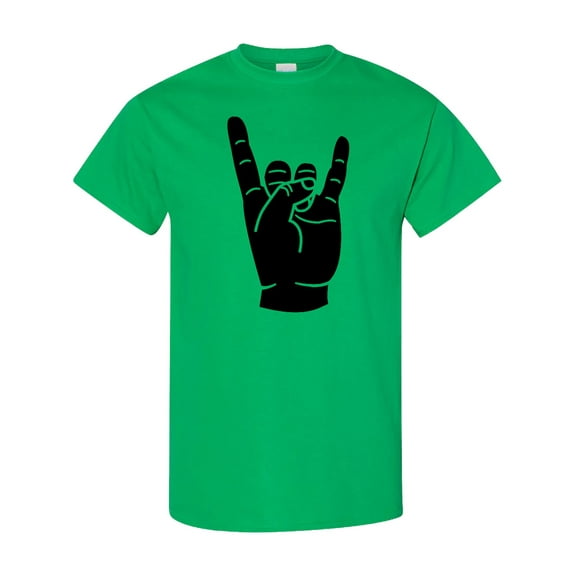 Inktastic Rocker Horns T-Shirt
