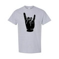 thumbnail image 1 of Inktastic Rocker Horns T-Shirt, 1 of 5