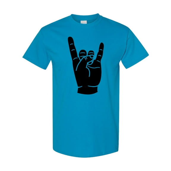 Inktastic Rocker Horns T-Shirt