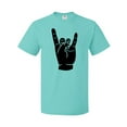 thumbnail image 1 of Inktastic Rocker Horns T-Shirt, 1 of 5