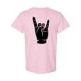 thumbnail image 1 of Inktastic Rocker Horns T-Shirt, 1 of 5