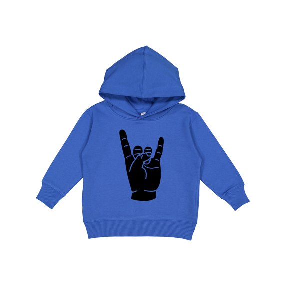 Inktastic Rocker Horns Toddler Hoodie