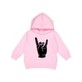 thumbnail image 1 of Inktastic Rocker Horns Toddler Hoodie, 1 of 4