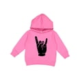 thumbnail image 1 of Inktastic Rocker Horns Toddler Hoodie, 1 of 4