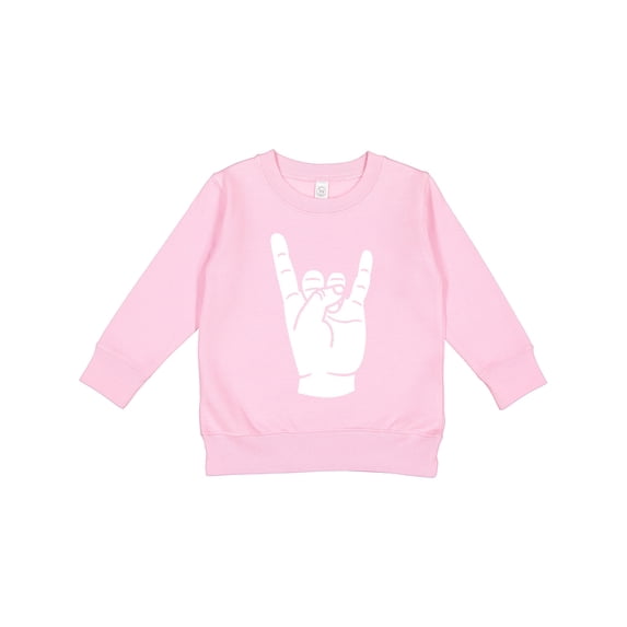 Inktastic Rocker Horns Toddler Sweatshirt