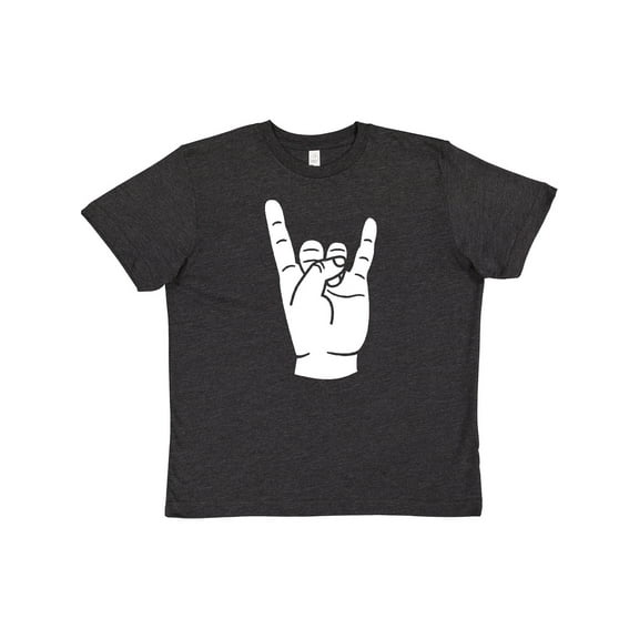 Inktastic Rocker Horns Youth T-Shirt