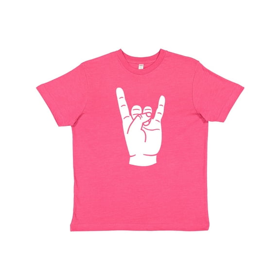 Inktastic Rocker Horns Youth T-Shirt