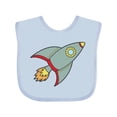 thumbnail image 1 of Inktastic Rocket Boys or Girls Baby Bib, 1 of 4