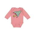 thumbnail image 1 of Inktastic Rocket Boys or Girls Long Sleeve Baby Bodysuit, 1 of 5