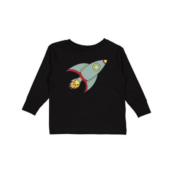 Inktastic Rocket Boys or Girls Long Sleeve Toddler T-Shirt