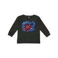 thumbnail image 1 of Inktastic Rocket Ship 3rd Birthday Boys Long Sleeve Toddler T-Shirt, 1 of 5