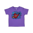 thumbnail image 1 of Inktastic Rocket Ship 3rd Birthday Boys Toddler T-Shirt, 1 of 5