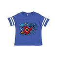 thumbnail image 1 of Inktastic Rocket Ship 3rd Birthday Boys Toddler T-Shirt, 1 of 5