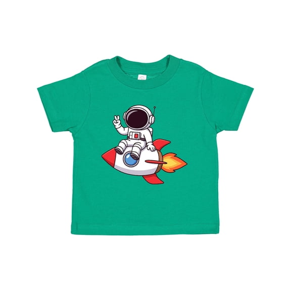 Inktastic Rocket Ship Astronaut Boys Toddler T-Shirt