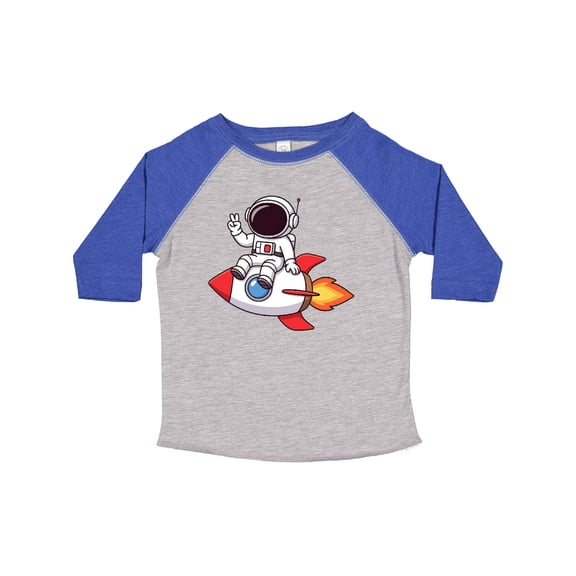 Inktastic Rocket Ship Astronaut Boys Toddler T-Shirt