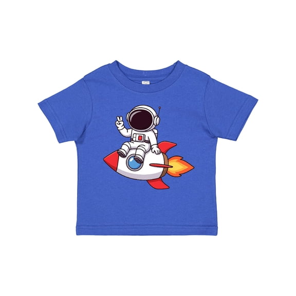 Inktastic Rocket Ship Astronaut Boys Toddler T-Shirt