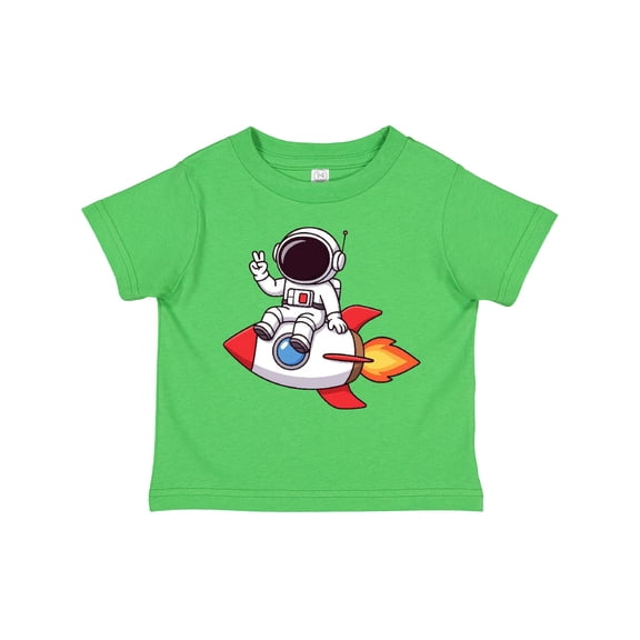 Inktastic Rocket Ship Astronaut Boys Toddler T-Shirt