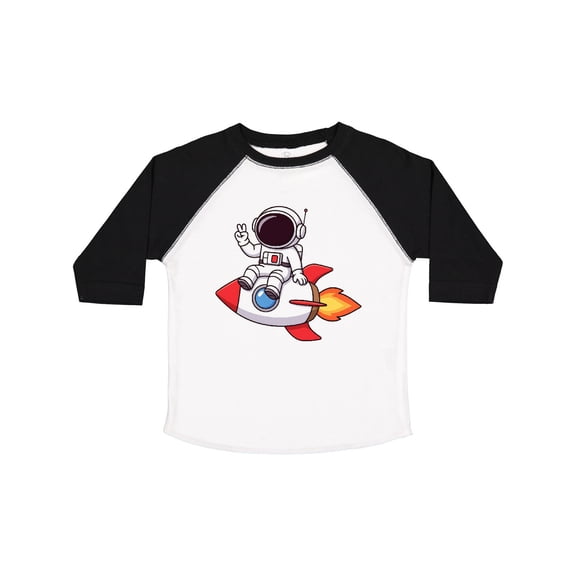 Inktastic Rocket Ship Astronaut Boys Toddler T-Shirt