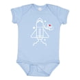thumbnail image 1 of Inktastic Rocket Ship I Love Space Boys or Girls Baby Bodysuit, 1 of 5