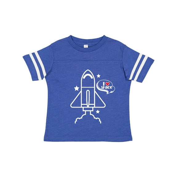 Inktastic Rocket Ship I Love Space Boys or Girls Toddler T-Shirt