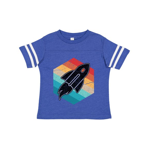 Inktastic Rocket Ship Retro Space Boys or Girls Toddler T-Shirt